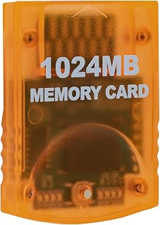 Mcbazel 1024MB Memory Card for Gamecube & Wii – 16344 Blocks, High-Speed Storage