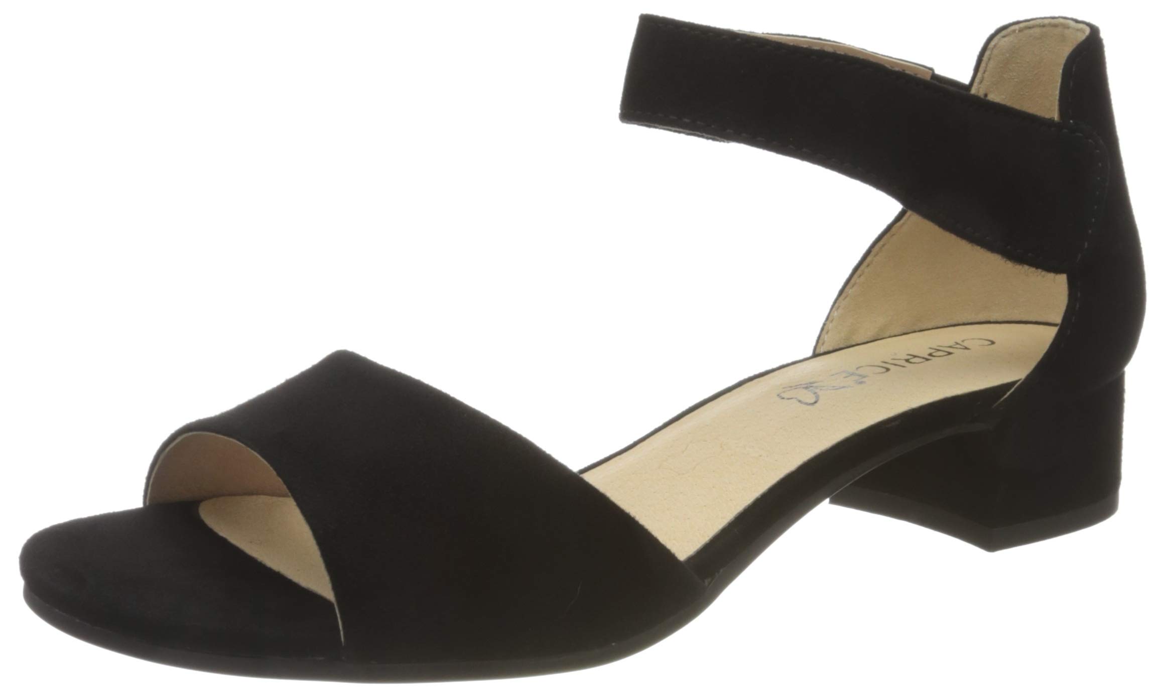 CAPRICE Ladies Leather Strappy Heeled Sandals