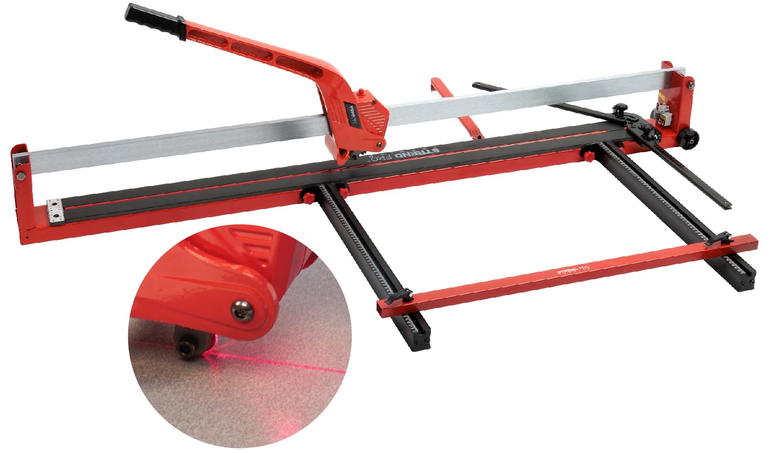 STREND PRO Tile Cutter 1200 mm with Laser | Professional Tile Tool with Titanium