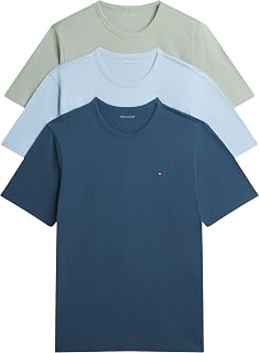 Tommy Hilfiger 3p SS Tee Um0um03870 Men's S/S T-Shirt (Pack of 1)