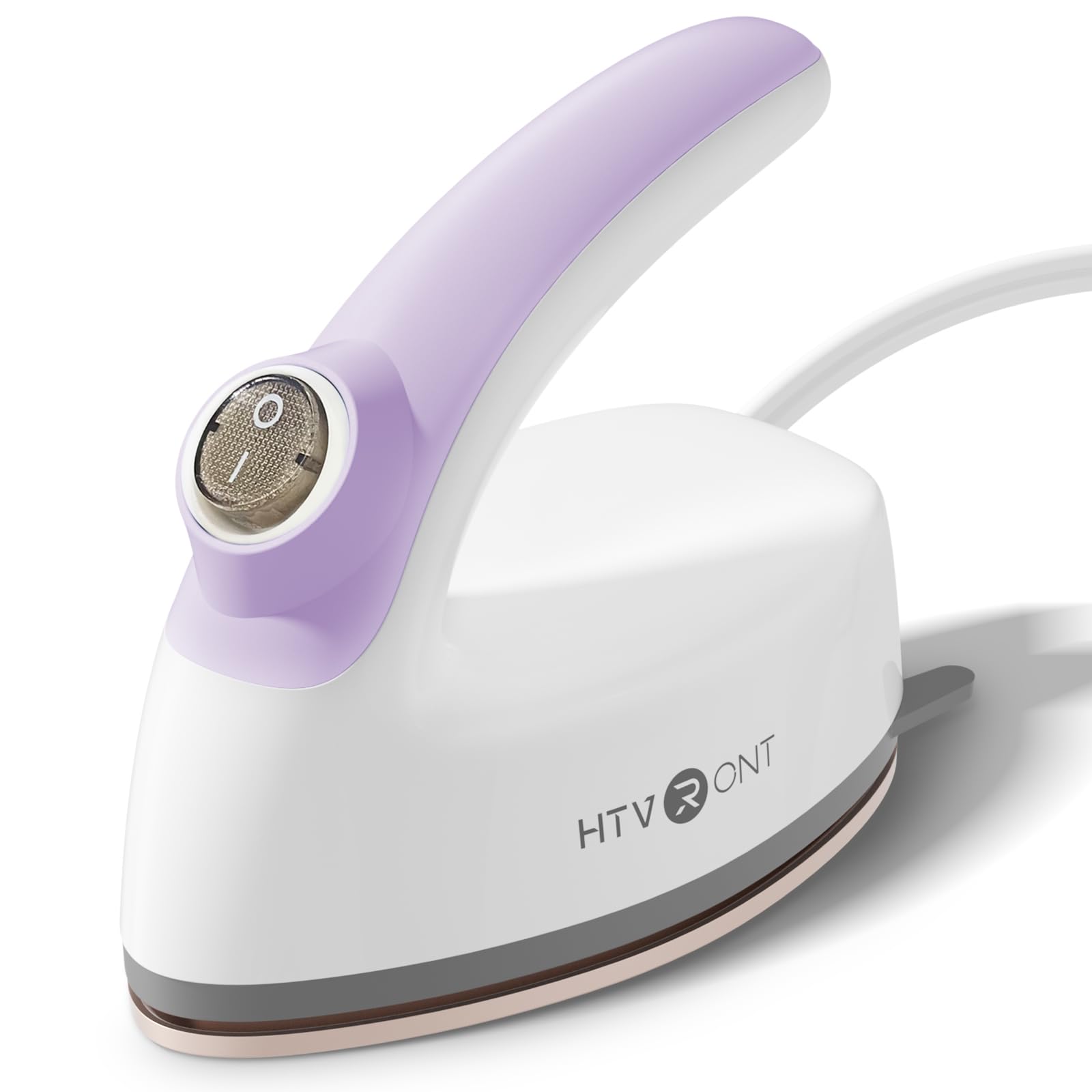 HTVRONT Mini Iron for Crafts - Mini Craft Iron 1.5m One-Piece Cord, Small Iron C