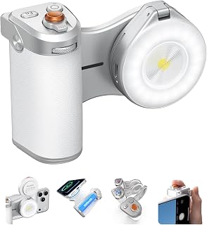 TELESIN MagSafe Phone Grip Selfie Flash Light For iPhone Android
