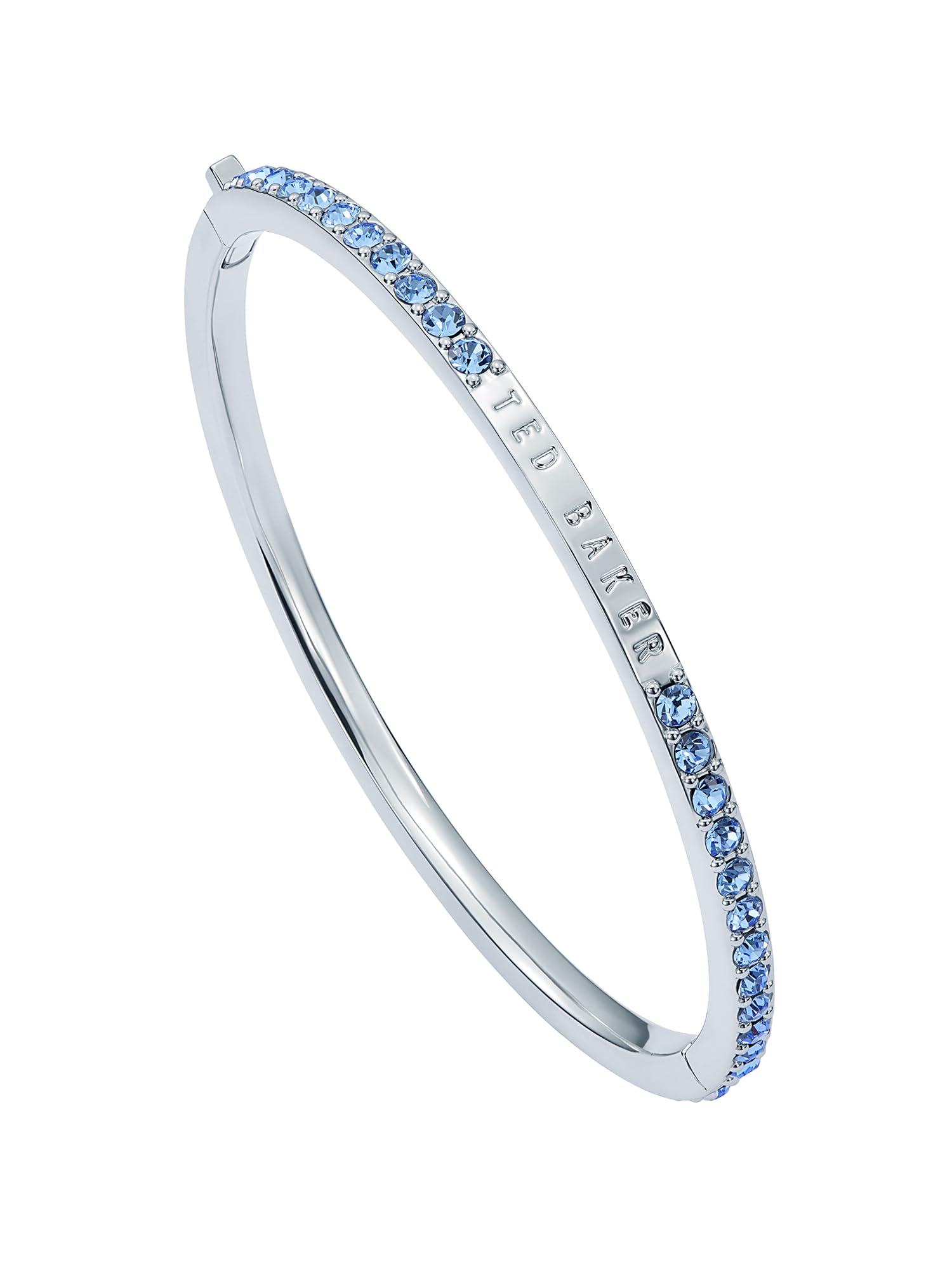 Ted Baker London Claudia Narrow Crystal Hinged Bangle Bracelet for Women