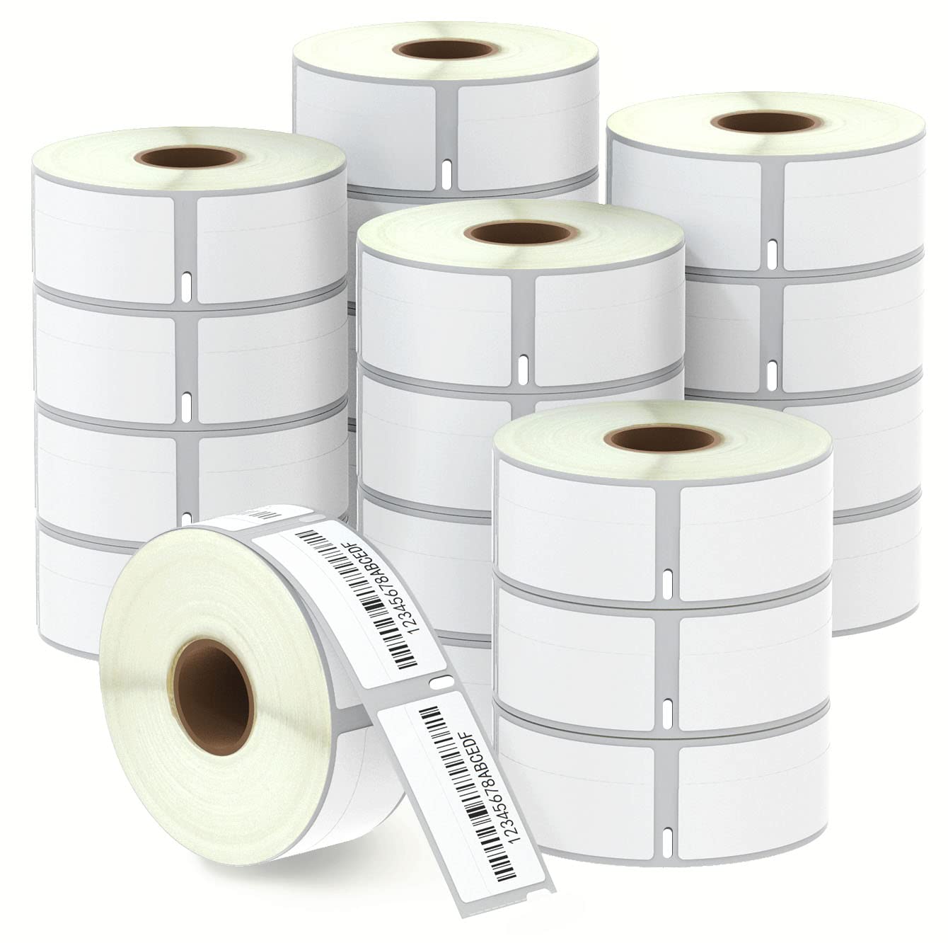 BETCKEY - 20 Rolls of 11355 Labels Compatible with DYMO S0722550, 19mm x 51mm, 1