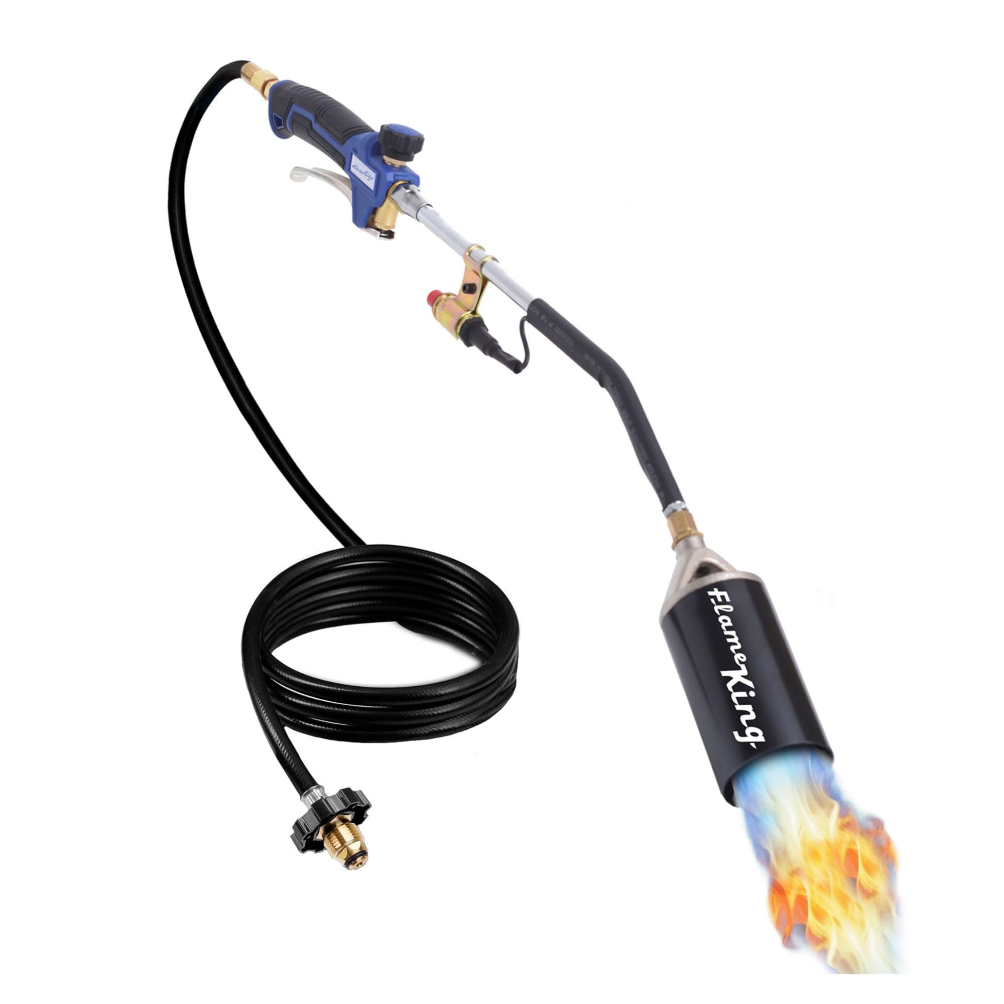 Flame King YSN340K 340,000 BTU Propane Torch Weed Burner with 10-ft Hose | Multi
