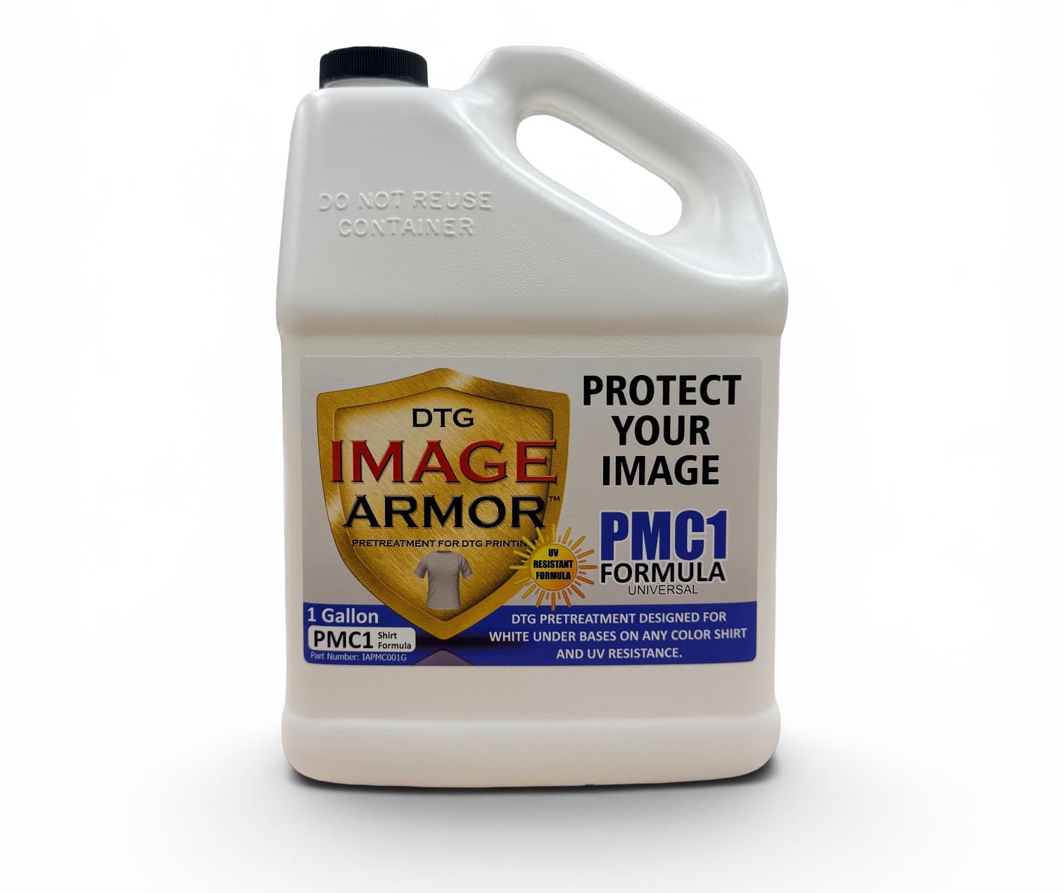 Image Armor PMC1 UV Stable Pretreat for DTG Printing | UV Stable Formula, Univer