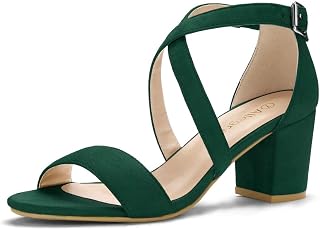 Allegra K Women's Heeled Sandal