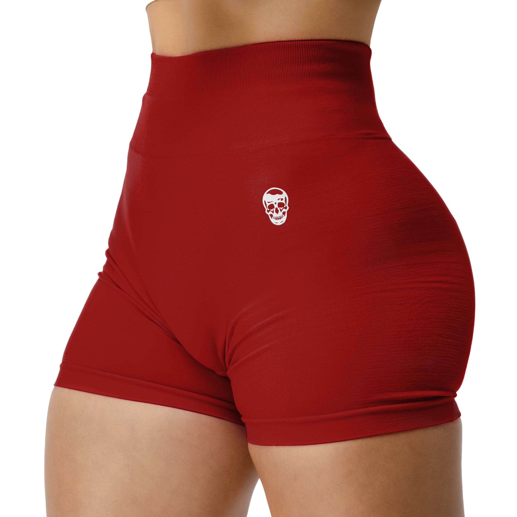 Gymreapers Infinity Seamless Workout Shorts High Waist Biker Shorts for Women At