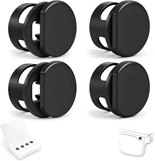 4 Pack Led Light Blocking Cover For Meta Glasses, Embedded Light Lens Cover | Anti-Scratch light blocker, adjustable Lens cover Accessories, Suitable for Wayfarer/Skyler/Headliner/Oakley Meta HSTN