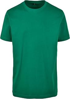 Build Your Brand Men T-Shirt Round Neck 1/3/5 Pack
