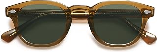 SOJOS Retro Small Round Sunglasses for Men Women Trendy Circle Style UV400 Lenses Unisex Sun Glasses SJ2251