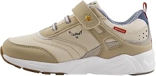 Daybreak Boys Girls Sneakers | Lightweight Breathable Mesh/Leather Athletic Running Kids Tennis Shoes | Hook and Loop Girls Boys Footwear
