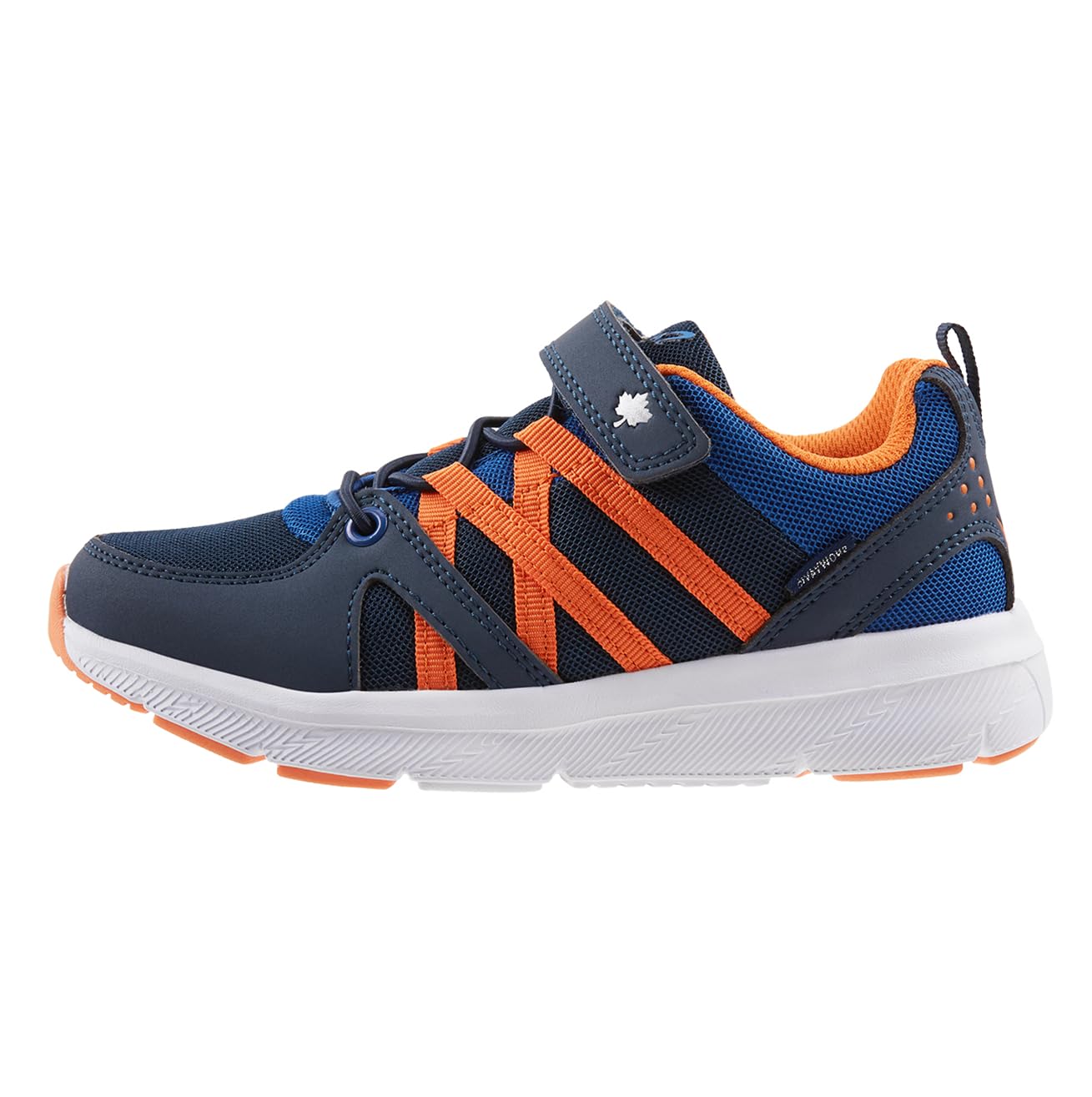 Evergreen Boys Girls Sneakers | Lightweight Breathable Mesh/Leather Athletic Run