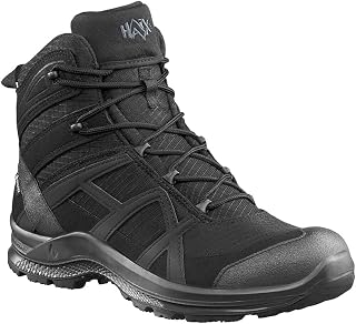 Haix Black Eagle Athletic 2.1 GTX mid/Black New: Optimized design - Robust shoes for work and leisure Black