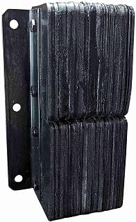 Vertical Laminated Dock Bumper 20" x 11" - Vertical Loading Dock Bumper for Warehouse and Loading Dock (4.5" Projection)