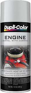 Dupli-Color Engine Paint with CERAMIC, Gloss, Aluminum, 12 oz