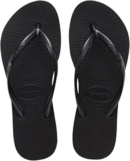 Havaianas Slim Flatform Flip Flops Women Black Flip Flops Shoes