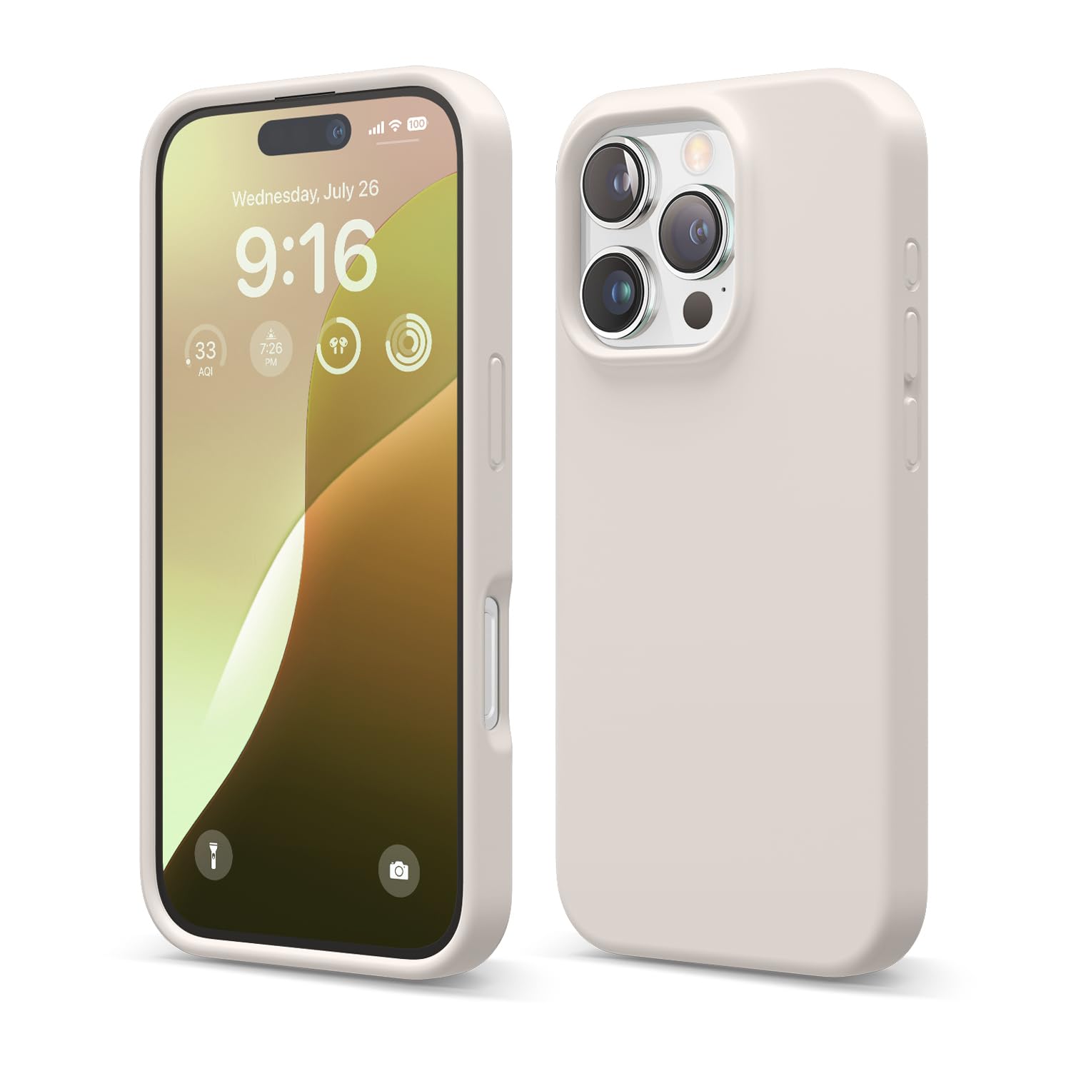 elago Premium Liquid Silicone Case for iPhone 16 Pro Case