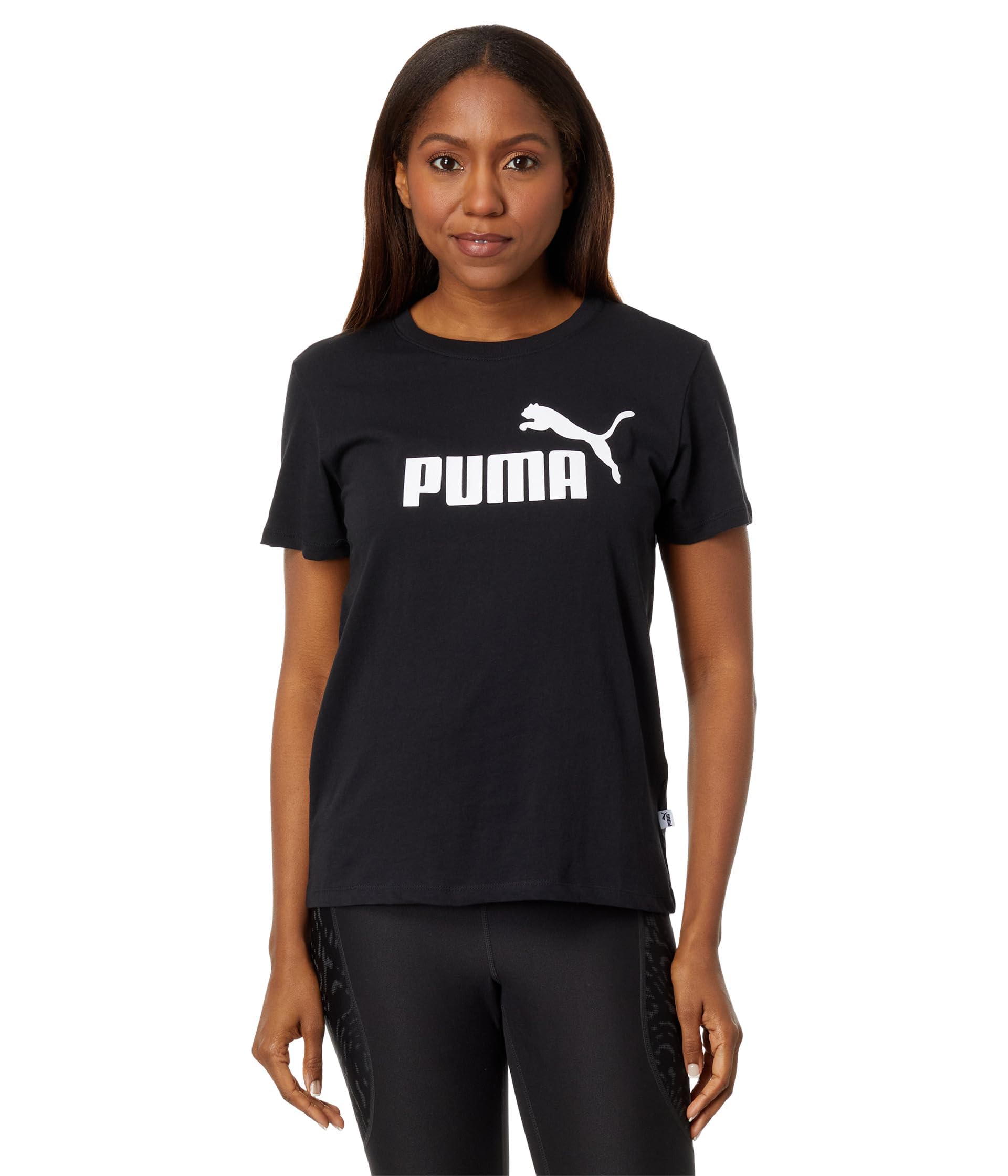 Ess+ Metallic Logo Tee T-shirt Women's