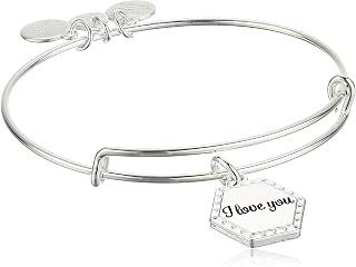 Alex and Ani I Love You' Charm Bangle