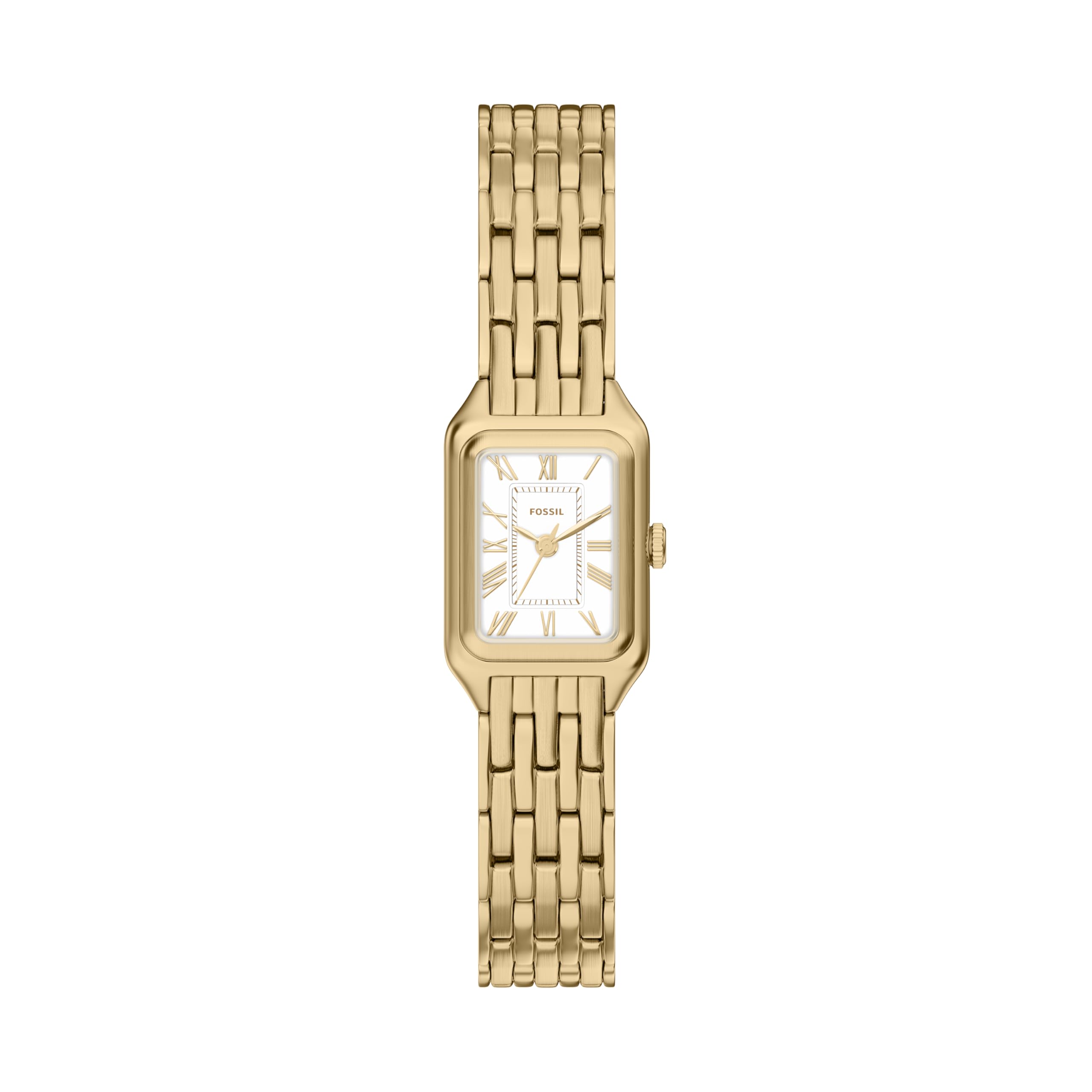 Fossil Women's Raquel Quartz Stainless Steel Three-Hand Watch, Color: Gold (Mode