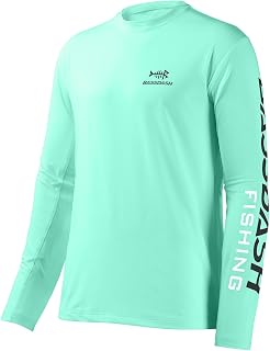Bassdash Fishing T-Shirts for Men UV Sun Protection UPF 50+ Long Sleeve T-Shirt