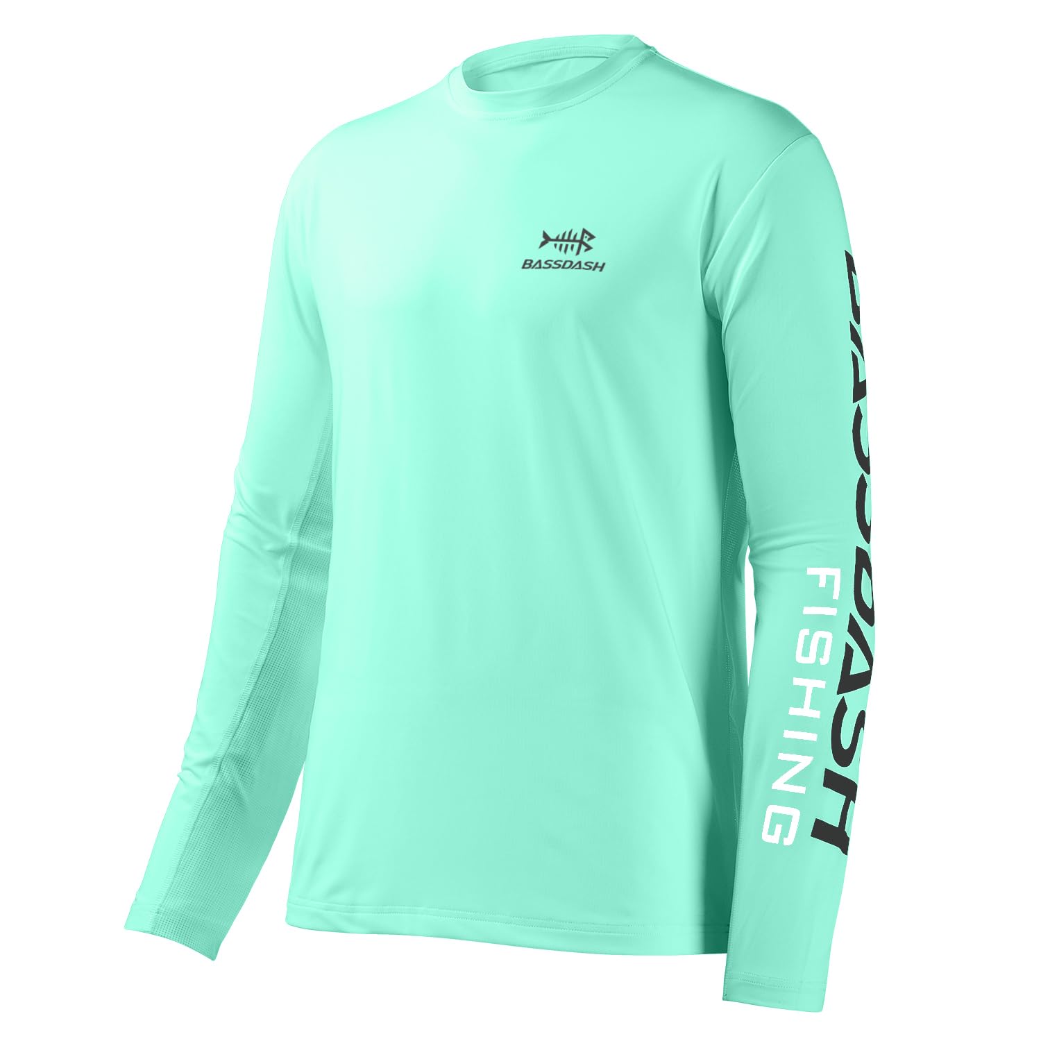 Bassdash Fishing T-Shirts for Men UV Sun Protection UPF 50+ Long Sleeve T-Shirt