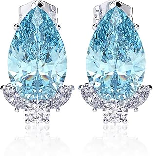 Delicate Stud Earrings for Women Brilliant Cubic Zirconia Fancy Jewelry