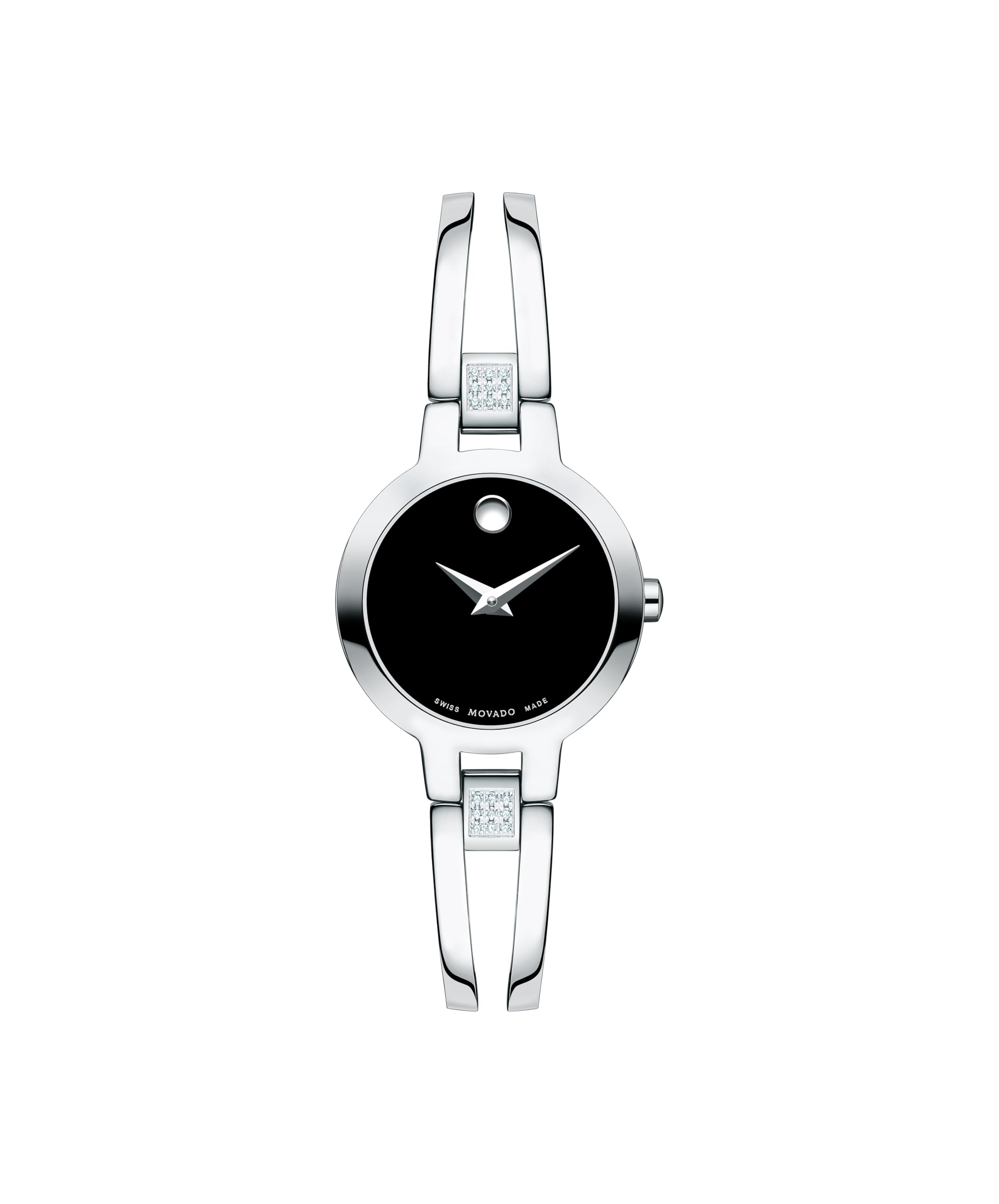 Movado Amorosa Women's Watch - Swiss Quartz Movement, Stainless Steel Bangle Sty