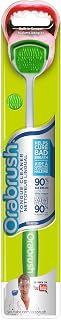 Orabrush Tongue Cleaner - 1 Count - For Treatment of Bad Breath
