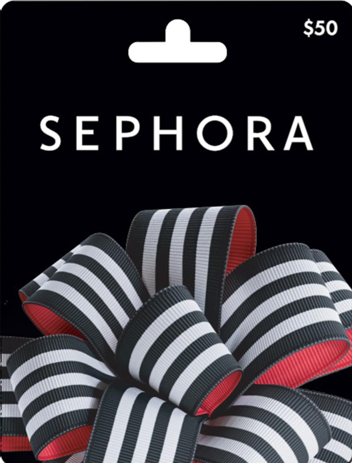 SEPHORA Physical Gift Card | Bow - $50