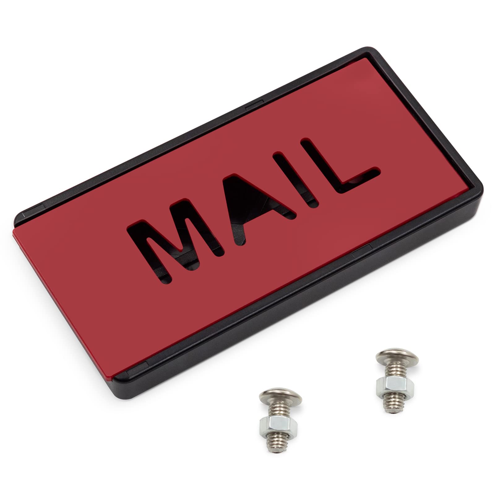 Mailbox Flag Replacement Kit, Red Front Mount for Brick & Stone Mailboxes | Red 