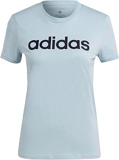 Adidas Essentials Slim Logo Tee Women's Short Sleeve T-Shirt (Pack of 1)