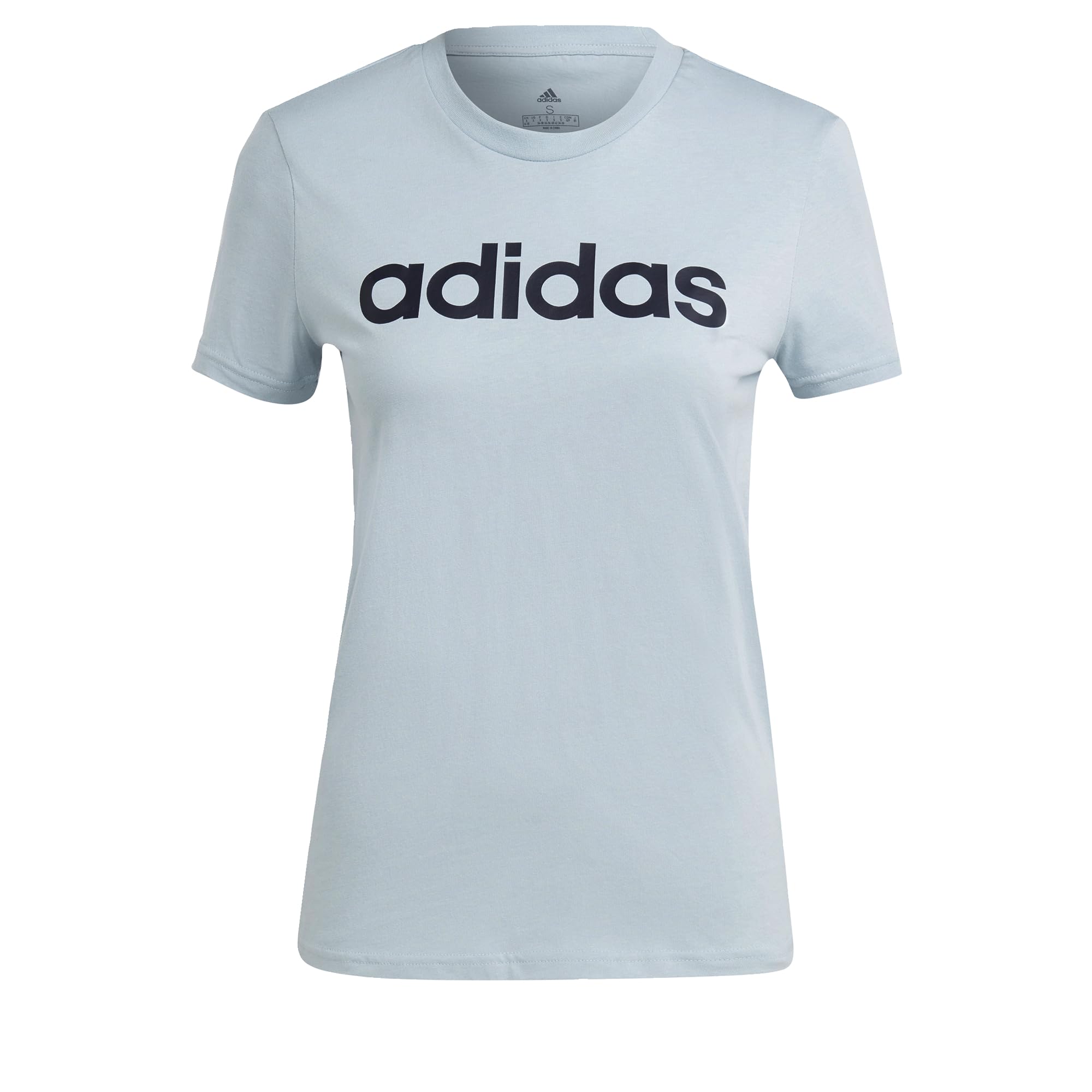 Adidas Essentials Slim Logo Tee Women's Short Sleeve T-Shirt (Pack of 1)