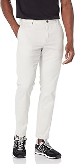Amazon Essentials Pantalones Chinos de Trabajo de Corte Ajustado, Resistentes a Las Arrugas y sin Pinzas para Hombre