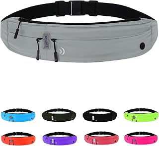 Waterfly Running Belt Bum Bag: Runner Marathon Jogging Men Women