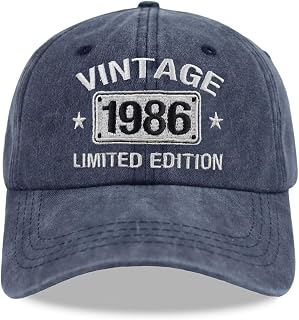 Vintage 1985 1986 1987 1988 1989 1990 1991 1992 1993 1994 Limited Edition Adjustable Embroidered Baseball Cap