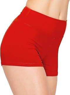 ALWAYS Yoga Shorts for Women – High Waisted Workout Biker Shorts for Yoga, Running & Under Dress Anti-Chafing Comfort