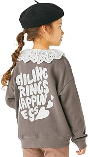 Ever Closet Sweatshirt Kids Boys Girls Fall Winter Long Sleeve Tops Terry Cloth Printed Logo Fall Clothes Winter Clothes School Uniform Children's Clothing Kids Clothes
