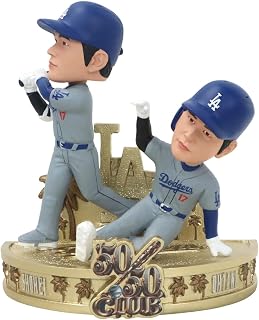 Shohei Ohtani Los Angeles Dodgers 50/50 Club Dual Hitting/Running Bobblehead MLB