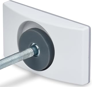 Wall Nanny - Baby Gate Wall Protector (Made in USA) Protect Walls & Doorways from Pet & Dog Gates - No Safety Hazard on Bottom Spindles - for Child Pressure Mounted Stair Safety Gate Wall Cup - 4-Pack