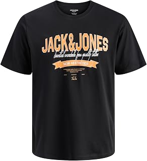 JACK & JONES Jjelogo Tee SS O-Neck 2 Col Ss26 Sn Jjelogo Tee SS O-Neck 2 Col Ss26 Sn Men (Pack of 1)