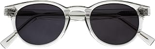 OPULIZE Rox - Occhiali Da Sole Eleganti E Trasparenti, Montatura Retrò, Antigraffio, Lenti Colorate Con Protezione Uv400 Occhiali da sole Unisex - Adulto (Pacco da 1)