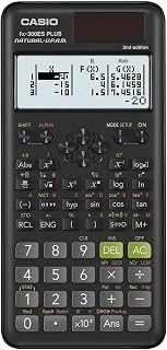 Casio FX-300ESPLUS2 Scientific Calculator with Authenticity Verification (FX-300ESPLS2-S-CT), Black