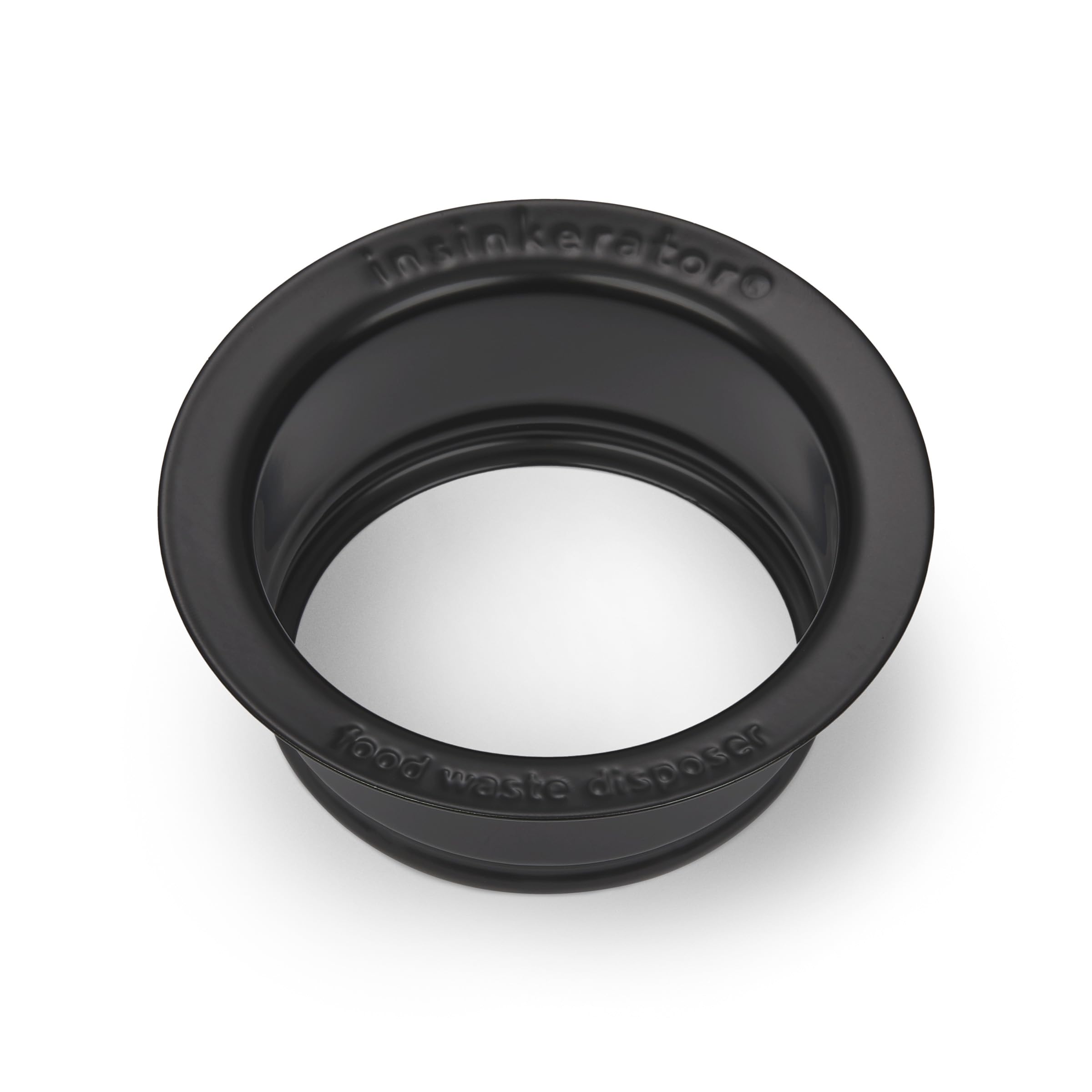 INSINKERATOR Sink Flange for Garbage Disposal, Matte Black, FLG-MTBLK | Compatib