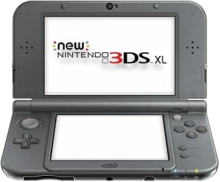 Nintendo Handheld Console 3DS XL - New Nintendo 3DS XL Metallic - Black