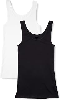 Amazon Essentials Women's Slim Fit Tank Top, Set of 2