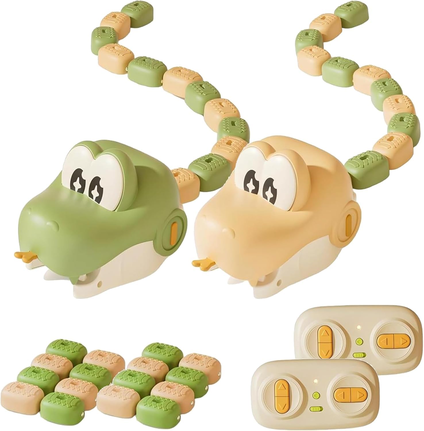 Magnetic Snake Game Toy, Competitive Battle with Remote Control Snake Competitiv