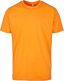 Build Your Brand Men T-Shirt Round Neck 1/3/5 Pack