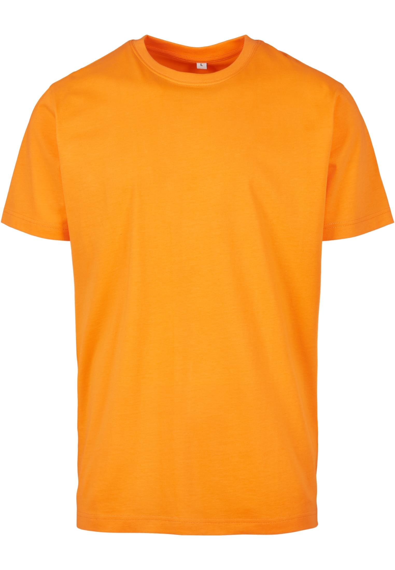 Build Your Brand Men T-Shirt Round Neck 1/3/5 Pack